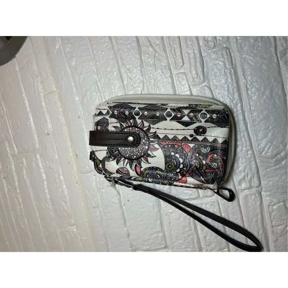 Sakroots Cell Phone Wristlet floral